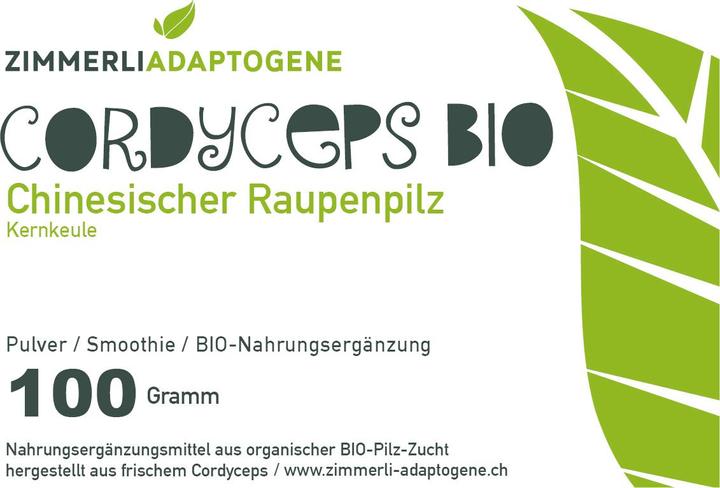 Image du produit Zimmerli Adaptogene Poudre de Cordyceps (BIO) (1 pièce(s), Poudre, 100 g)