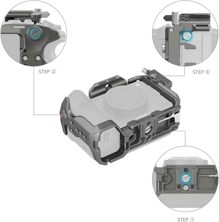 Image du produit SmallRig HawkLock Kit de cage à dégagement rapide (Cage)