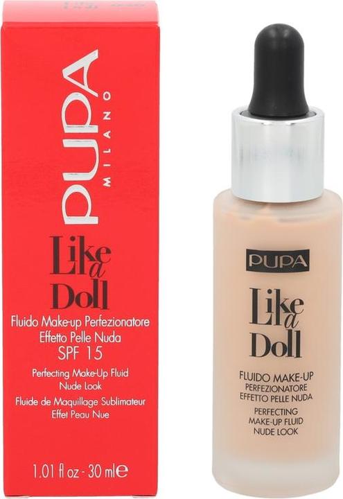 Produktbild Pupa Milano Like a Doll Fluid Light Beige (#020 Light Beige)