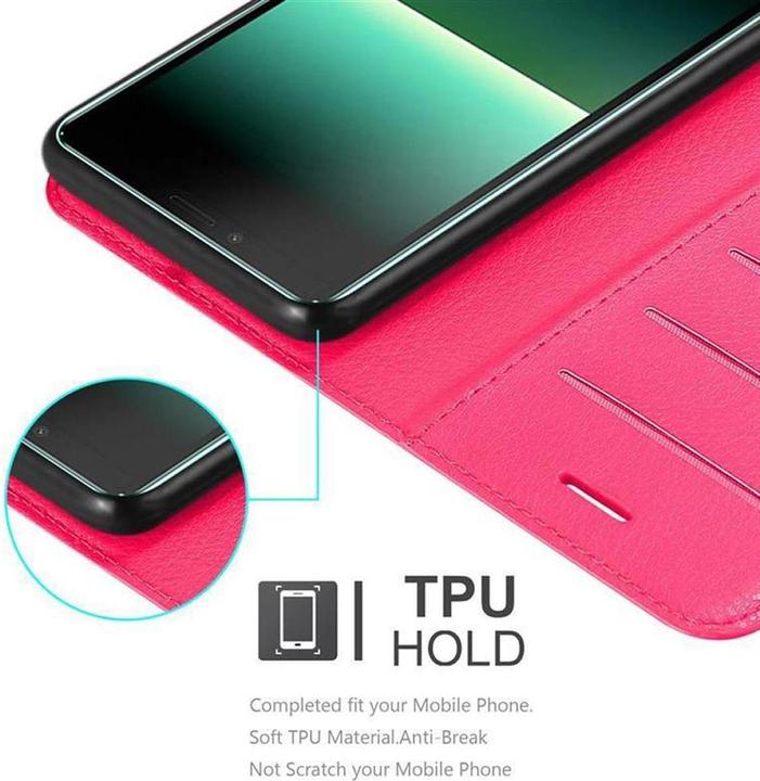 Actual product image Cadorabo Book with stand function cover (Sony Xperia 10 II)