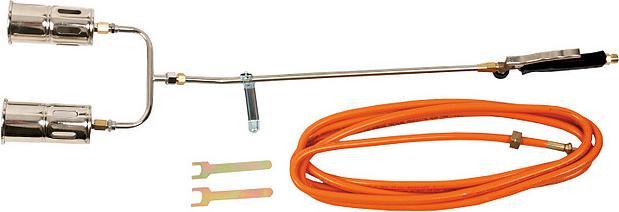 Topex 110KW Professional double gas burner, burner, roof burner, weed killer