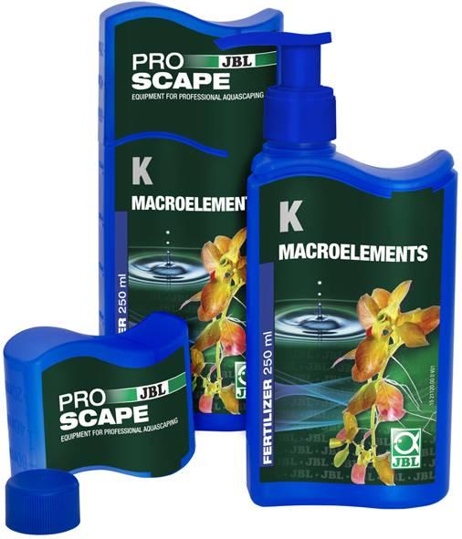 Image du produit JBL Aquaristik und Terraristik ProScape K Macroelements, 250 ml, D/F (Engrais pour aquarium)