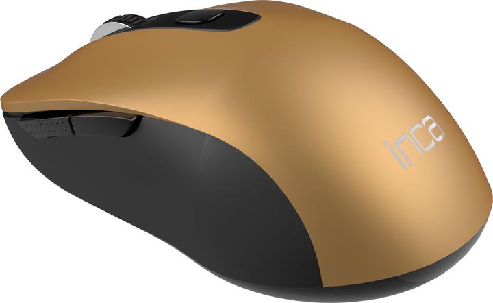 Actual product image Inca Maus IWM-233RG SILENT WIRELESS MAUS (SILENT MOUSE) Gold (Wireless)