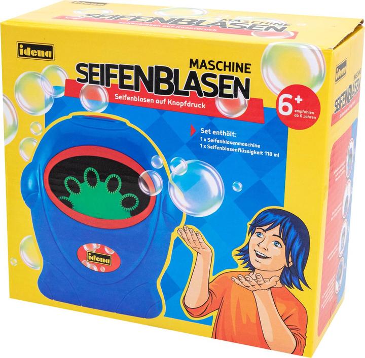 Produktbild Magni Seifenblasenmaschine Idena 118ml blau
