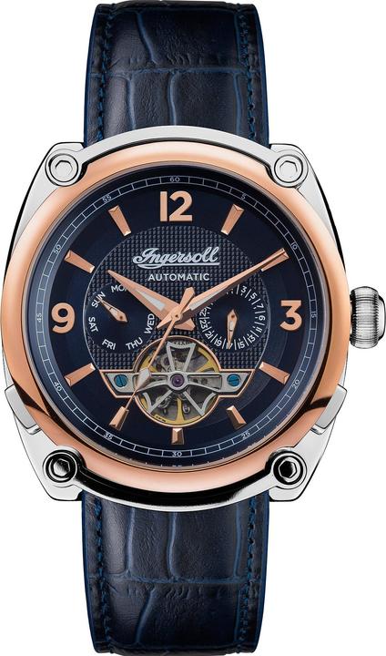 Actual product image Ingersoll 1892 Ingersoll I01101B The Michigan Automatic 45mm 5ATM (Analogue wristwatch, 42 mm)