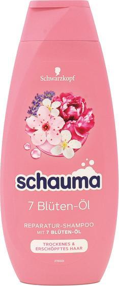 Produktbild Schwarzkopf Shampoo 400ml 7 Blüten-Öl (400 ml, Flüssiges Shampoo)
