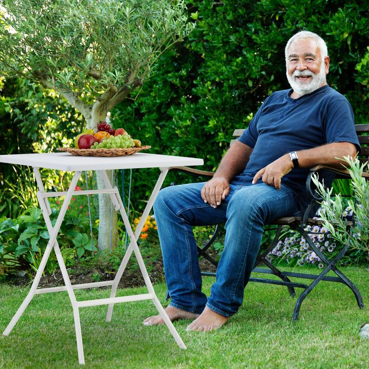 Actual product image Relaxdays garden table (62 cm)