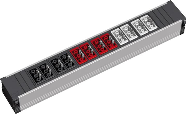 Produktbild Bachmann Consolidation Point 4xSw 4xRot 4xGST18 schwarz 4xGST18 rot (3 x, GST18, 0 m)