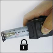 Actual product image Kraftwerk Prof. tape ruler 8 m x 27 mm (mm)