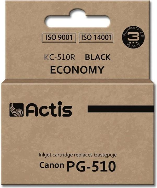 Productafbeelding Factis KC-510R zwarte inktcartridge voor Canon printer PG-510 vervanging - Compatibel - Compatibel (BK)