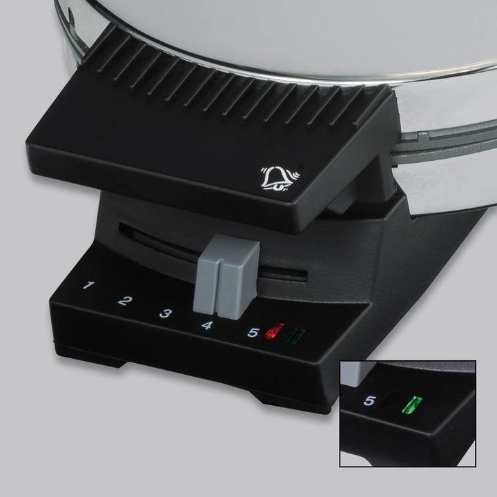 Image du produit Cloer 285 Fer à croissants avec signal sonore Chrome