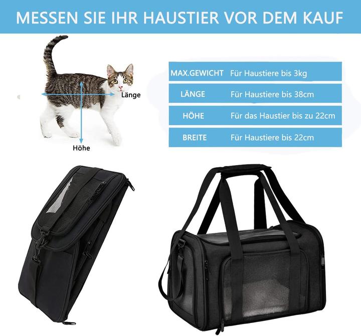 Produktbild Lohofrnny Transporttasche (Katze, Faltbar)