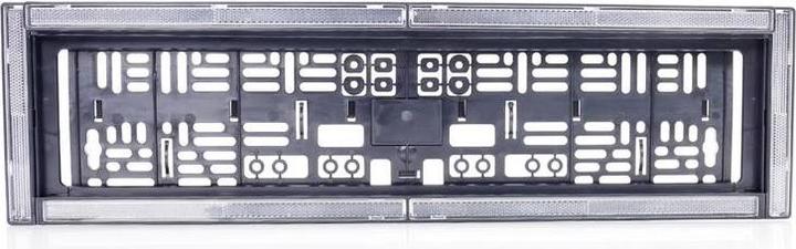 WAS W253 2120 Kennzeichenhalter, Reflektor (B x H x T) 584 x 163 x 32mm (Front)