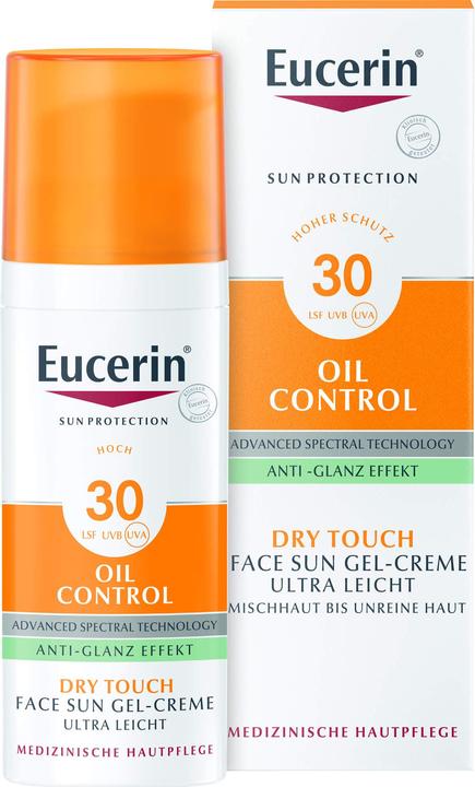 Immagine prodotto Eucerin Crema Gel Solare Controllo Olio SPF 30 (Crema solare, SPF 30, 50 ml)