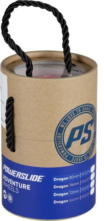 Actual product image Powerslide Skateboard Wheels Princess 2023 (64 mm)