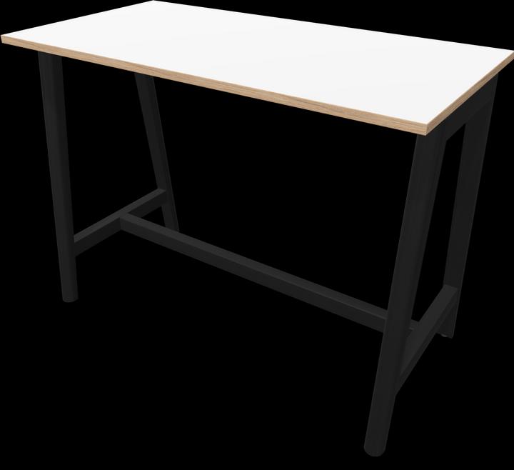 Holz | Esche gebeizt schwarz, Weiss