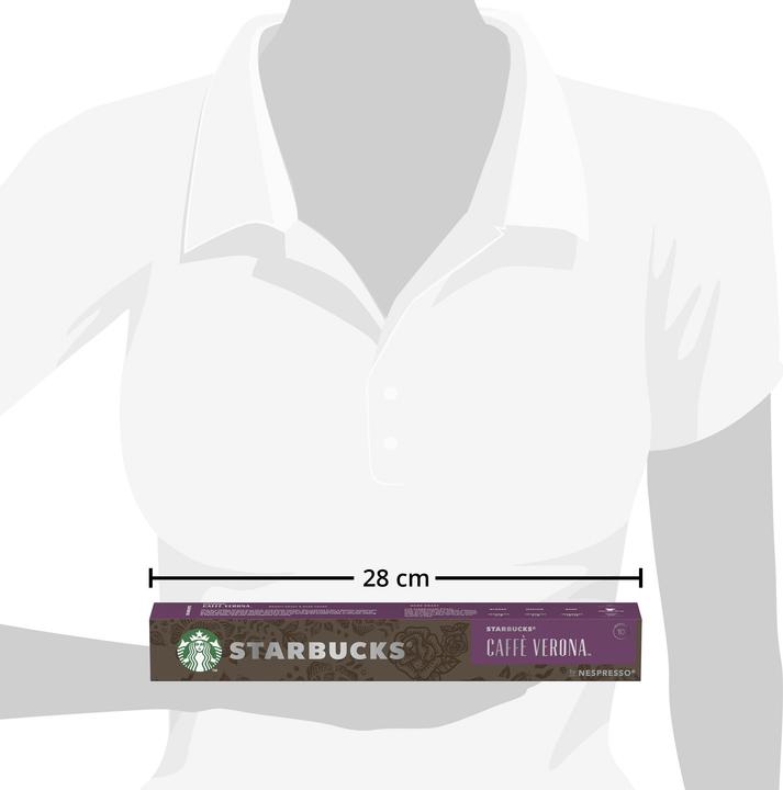 Immagine prodotto Starbucks Caffè Verona by Nespresso Dark Roast (10 x Porta.)