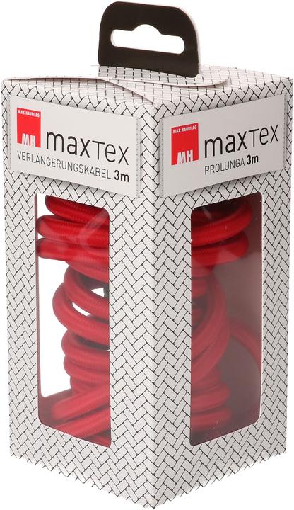 Image du produit Max Hauri maxTEX Rallonge textile H05VV-F3G1.0 (3 m, Type 12)