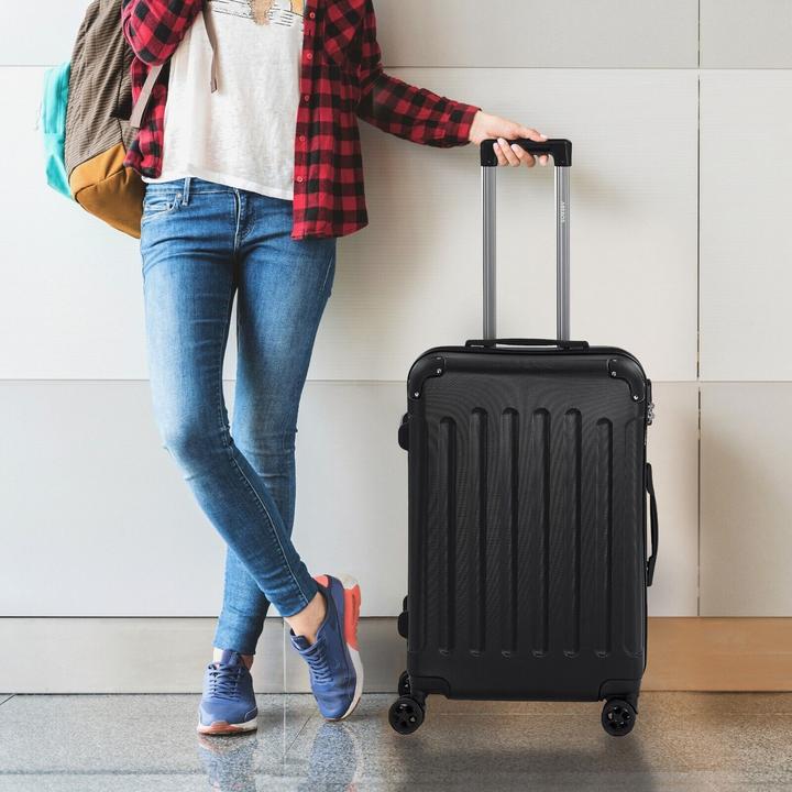 Image du produit Arebos Valise de voyage (94 l, Bagage à main (jusqu'à 50l), M (50 - 90l), L (90 - 115l), XL (à partir de 115l))
