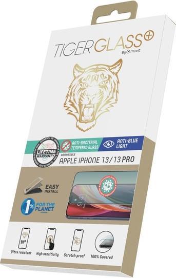 Immagine prodotto Muvit Vetro blindato, filtro per la luce blu, vetro protettivo (1 Pezzo/i, Apple iPhone 13 Pro)