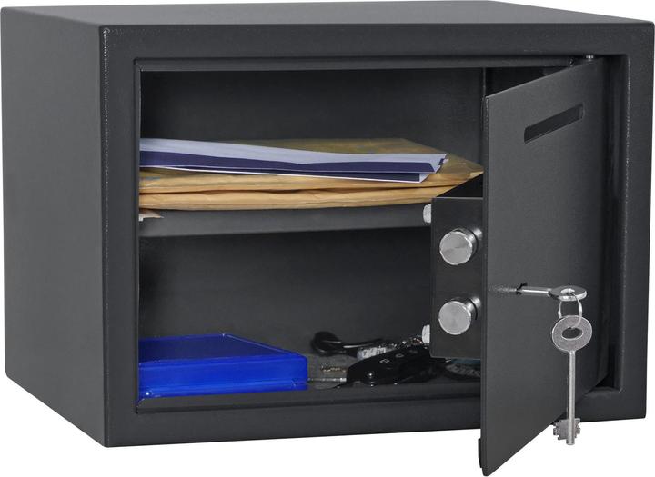 Produktbild Rottner Möbeltresor Jupiter 3 Einwurfschlitz Doppelbartschloss (18.09 l)