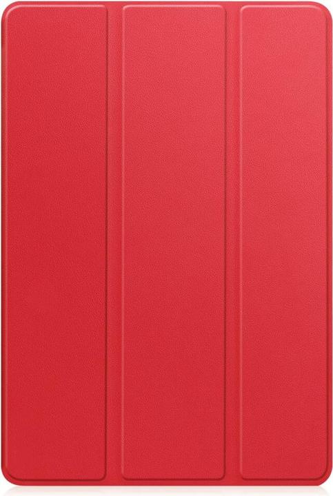 Cover-Discount Galaxy Tab S9+ / S9 FE+ - Custodia intelligente in silicone rosso (Galaxy Tab S9+, Galaxy Tab S10+, Galaxy Tab S9 FE)
