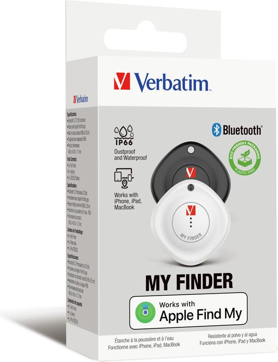 Actual product image Verbatim Tracker, Bluetooth, My Finder, MYF-02 (Apple)