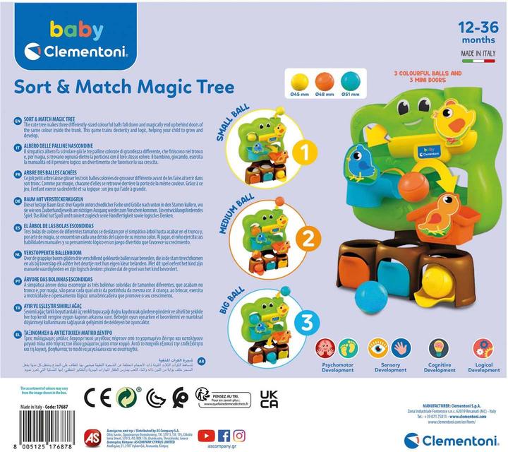 Produktbild Clementoni Baby - Logik färbt Baum
