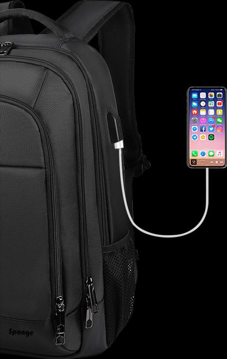 Sponge Bussines Backpack Black