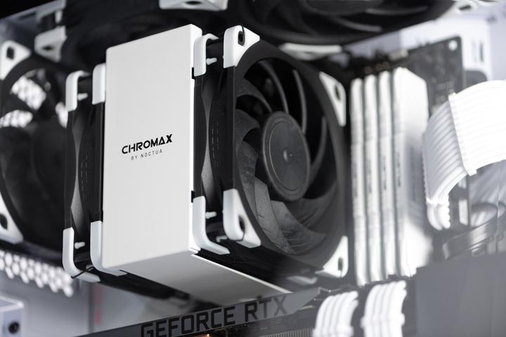Actual product image Noctua NF-A12X25 PWM chromax.black.swap (120 mm, 1 x)