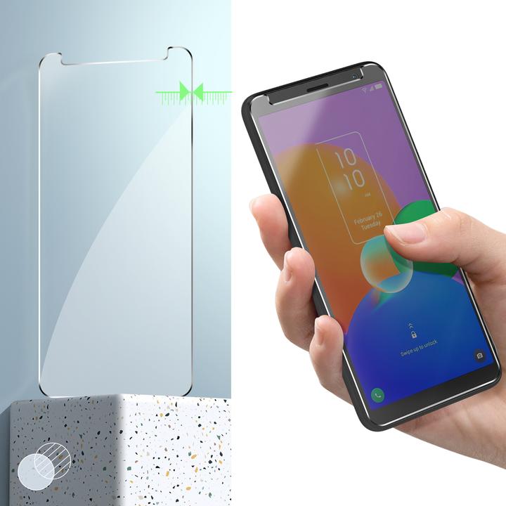 Immagine prodotto Avizar Pellicola di protezione del display in vetro di durezza 9H (1 Pezzo/i, TCL 403)