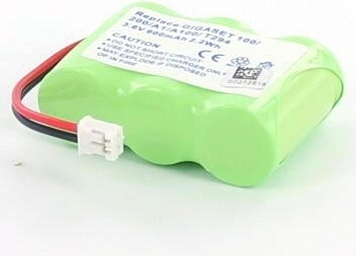 Produktbild AGI 1329 - Akku - SIEMENS GIGASET 100 - Grün - Nickel-Metallhydrid (NiMH) - 600 mAh