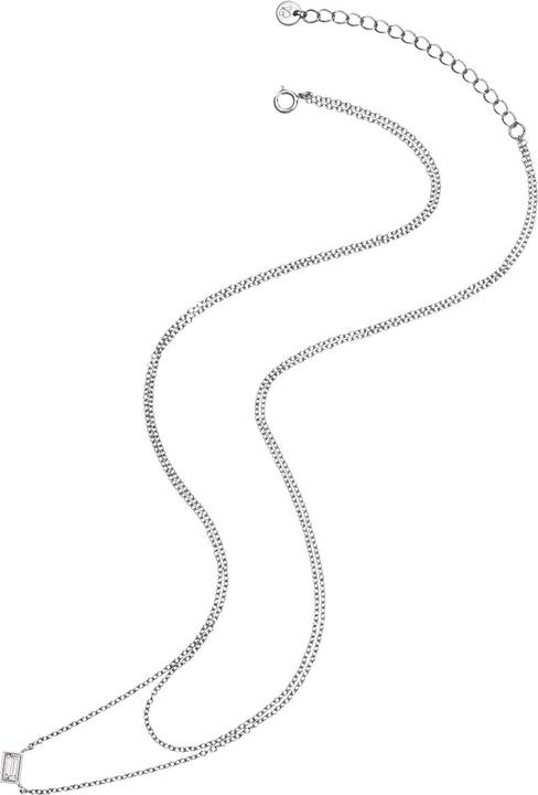 Image du produit Glanzstücke München Femmes argent sterling zirconium argent 42,0/36,0 cm chaîne de base + 5,0 cm Extension - 29910 (Argent Sterling)