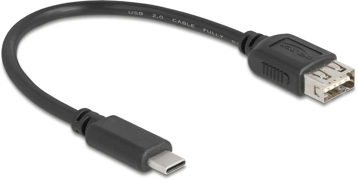 Actual product image Delock USB 2.0 Kabel USB Type-C Stecker zu EASY USB Typ-A Buchse 0,2 m (0.20 m, USB 2.0)