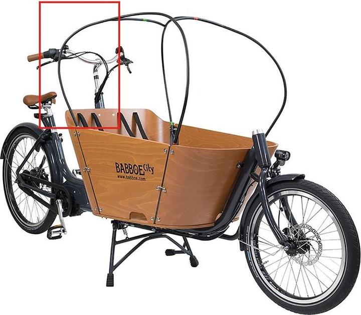 Babboe Rain/sun canopy