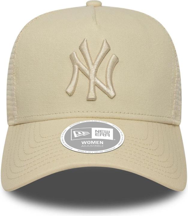 Produktbild New Era Damen A-Frame Trucker Cap New York Yankees Beige