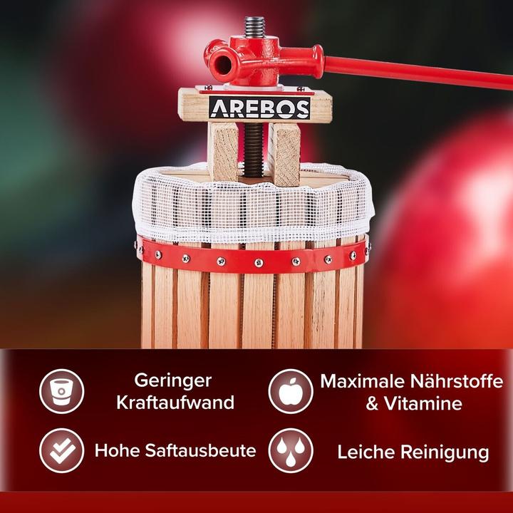 Produktbild Arebos Obstpresse