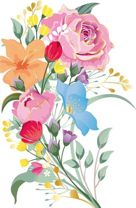 Image du produit Card Group Mini Karte schöne Blumen