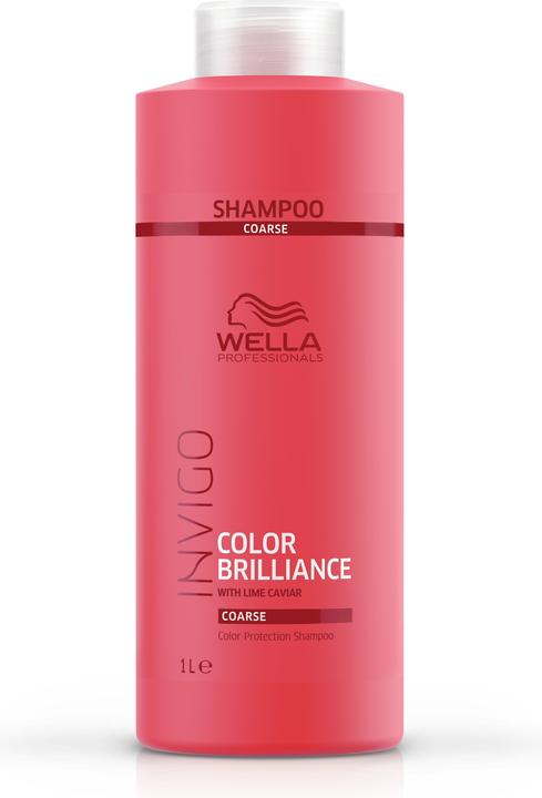 Actual product image Wella INVIGO Color Brilliance Color Protection Shampoo Coarse (1000 ml, Liquid shampoo)