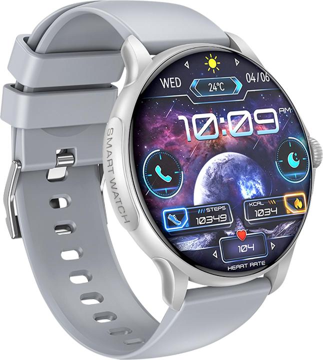 Produktbild xO Smartwatch J11 Amoled silber