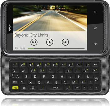 Actual product image HTC 7 Pro - QWERTZ - Multilingual (3.60", 5 Mpx, 3G)