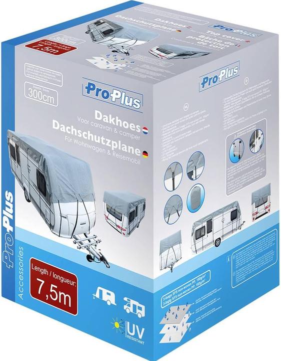 Actual product image ProPlus Caravan and motorhome roof protection tarpaulin