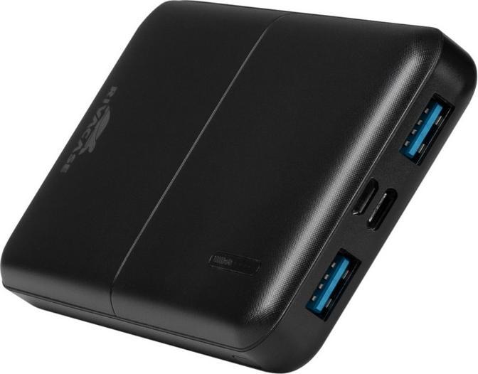 Produktbild Rivacase POWER BANK USB 10000 mAh/VA2532 Baltas (10000 mAh, 20 W, 37 Wh)