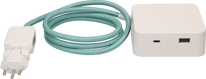 Produktbild Max Hauri maxTEX Cube (3 x, USB-A, USB-C, Typ 13, 2 m)