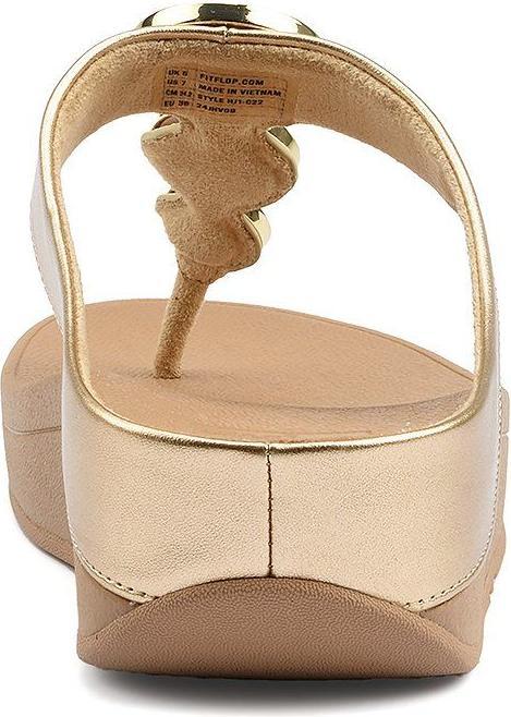 Actual product image Fitflop Halo Bead-Circle Metallic Toe-Post (41)