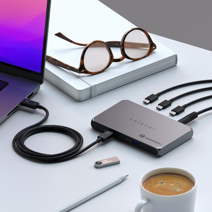 Actual product image Satechi Thunderbolt 4 Slim Hub (Thunderbolt, 5 Ports)
