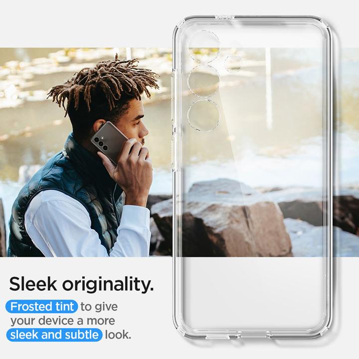 Actual product image Spigen Hybrid S921 crystal clear ACS07349 (Samsung Galaxy S24)