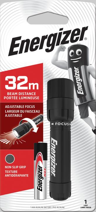 Actual product image Energizer LED Flashlight, X-Focus, Extremely Bright for Household, Outdoor and Emergency, Battery Included (9 cm, 30 lm)