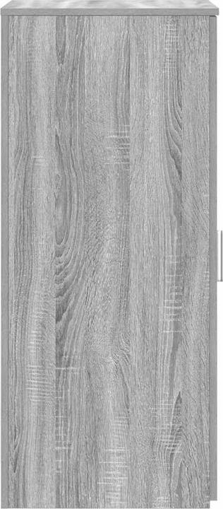 Produktbild VidaXL Lagerschrank Grau Sonoma 40x45x103,5 cm Holzwerkstoff Schrank