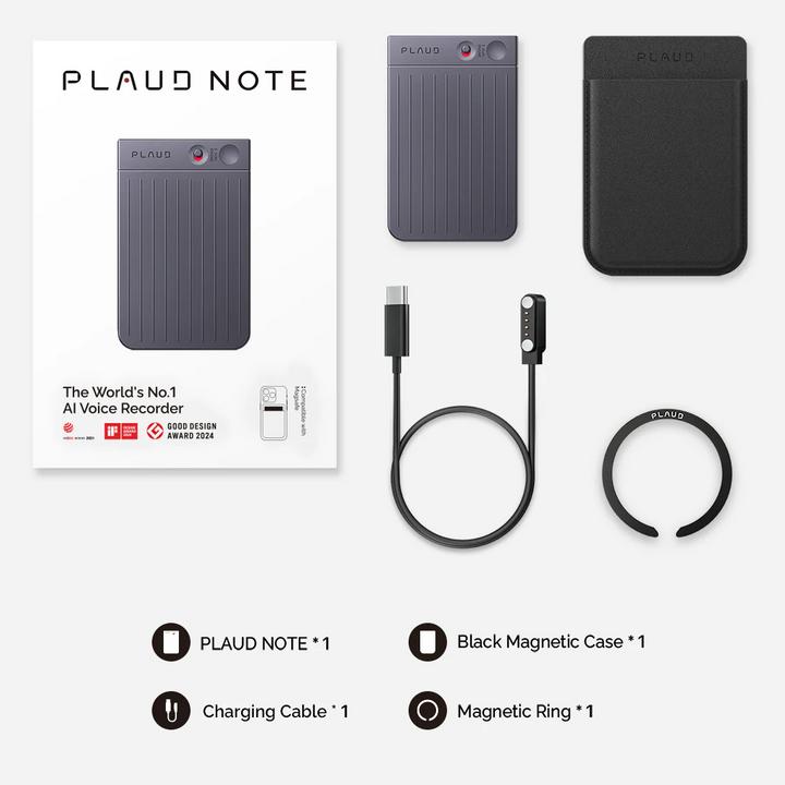 Productafbeelding Plaud Opmerking AI-Recorder GOL (64 GB)